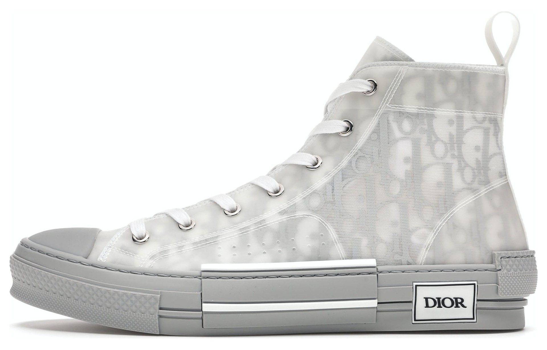 Кроссовки Dior B23 High-Top Sneakers Grey