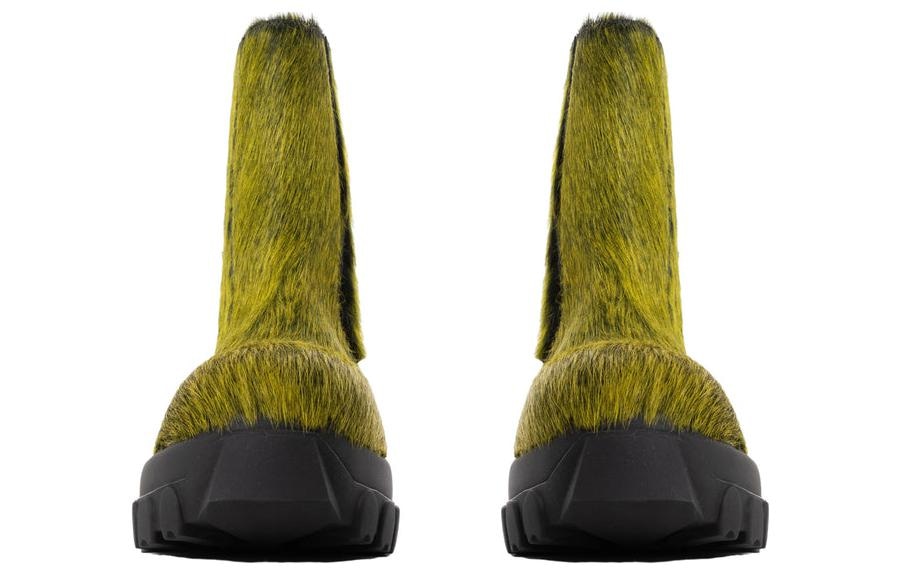 Rick Owens Drkshdw Chelsea Boots Green — фото 2