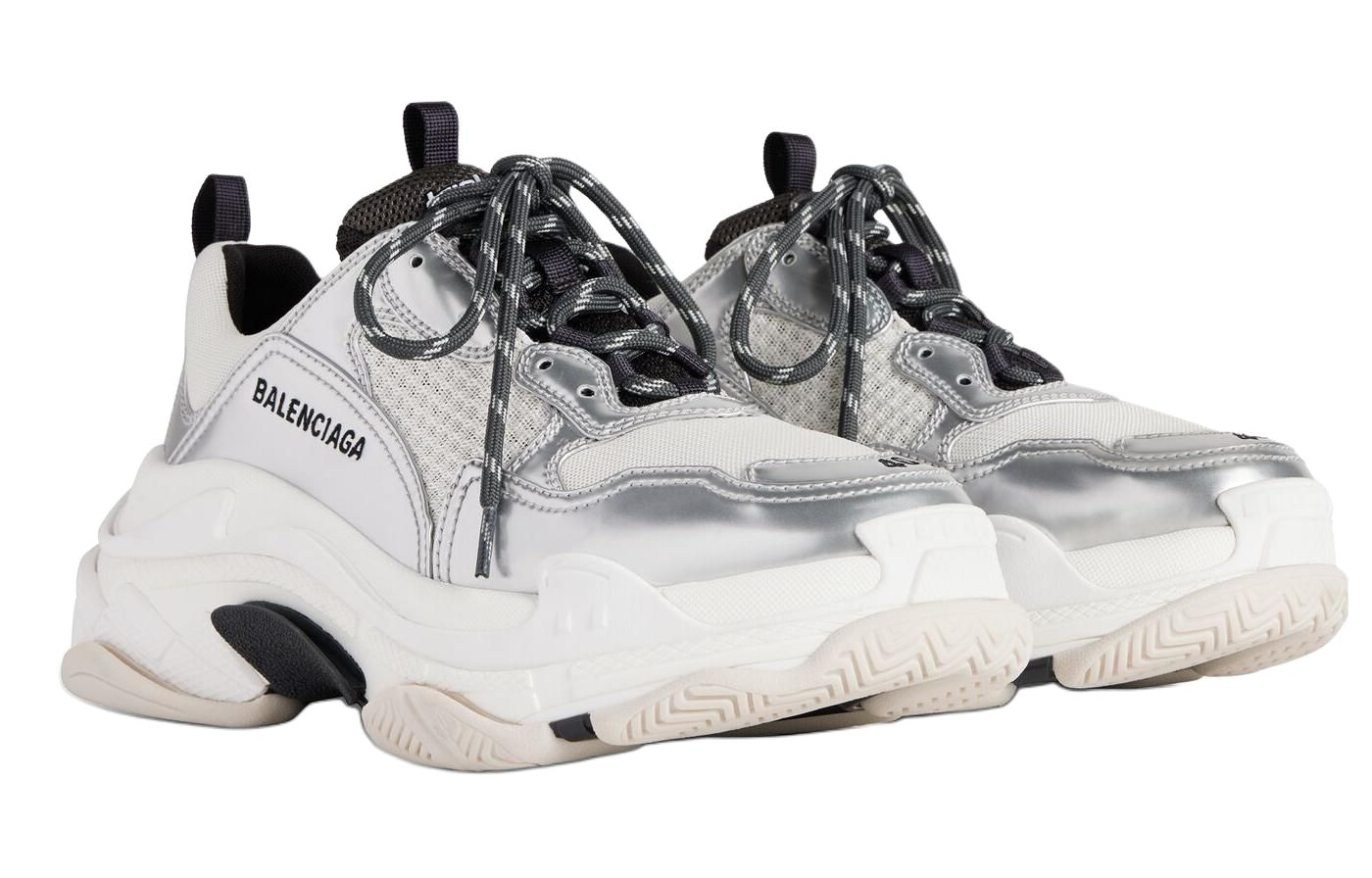 Balenciaga Triple S Silver — фото 2