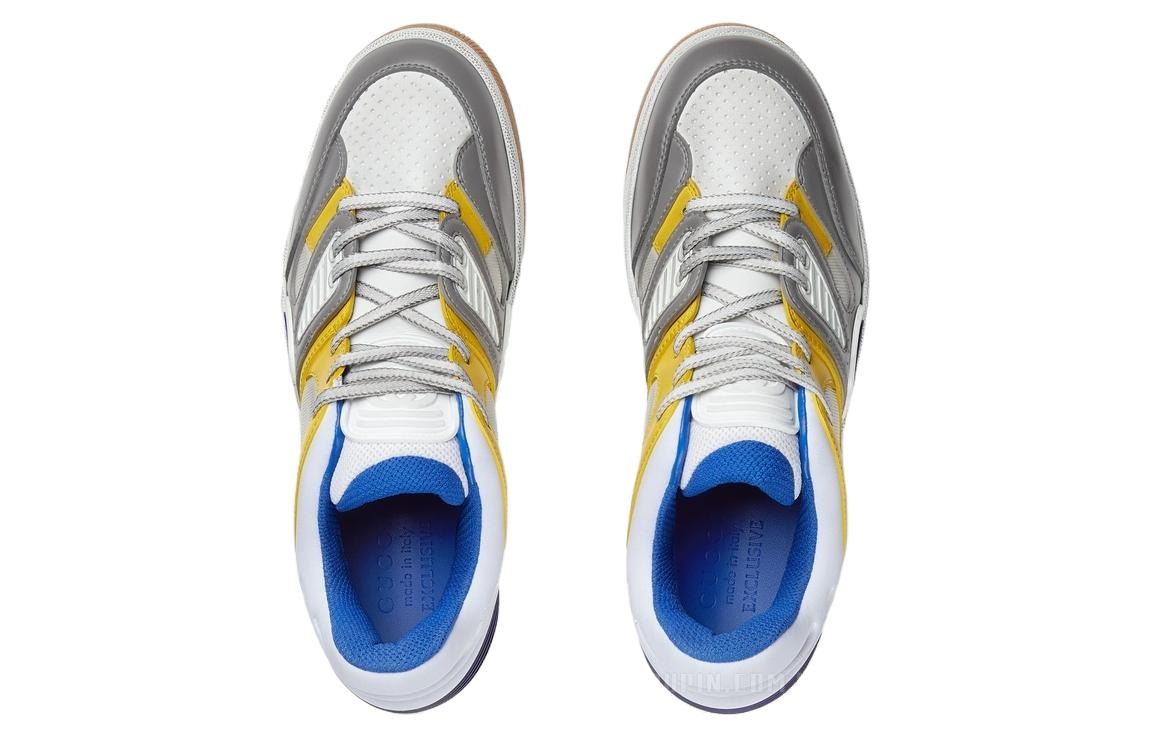 Gucci Basket White Grey Yellow — фото 3
