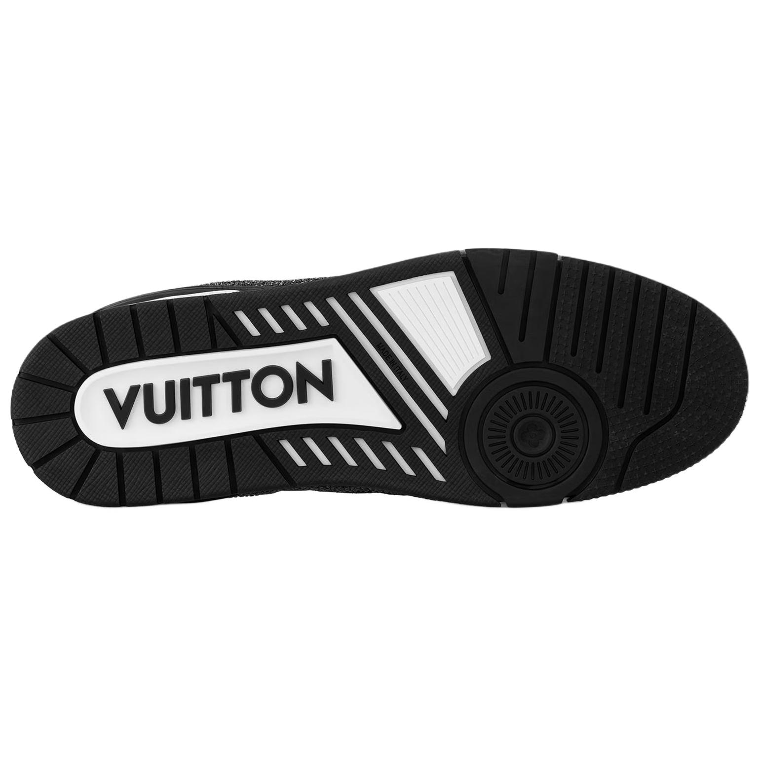 Louis Vuitton Trainer Black White — фото 4