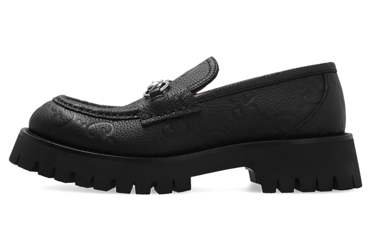 GUCCI/古驰 Gucci Loafers Black