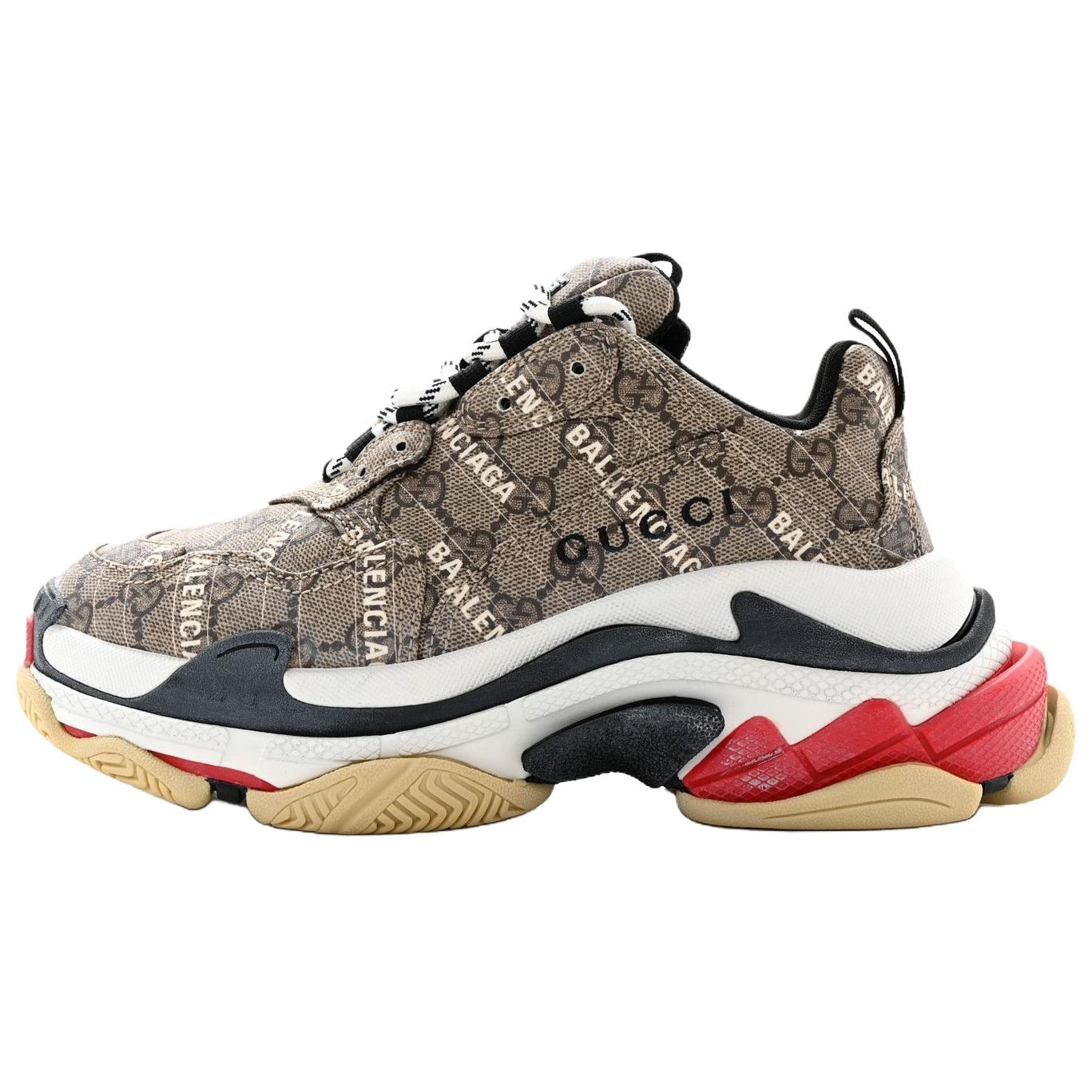 Gucci x Balenciaga Triple S Brown