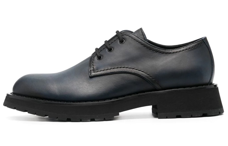 Alexander McQueen Derby Lace-Up Blue