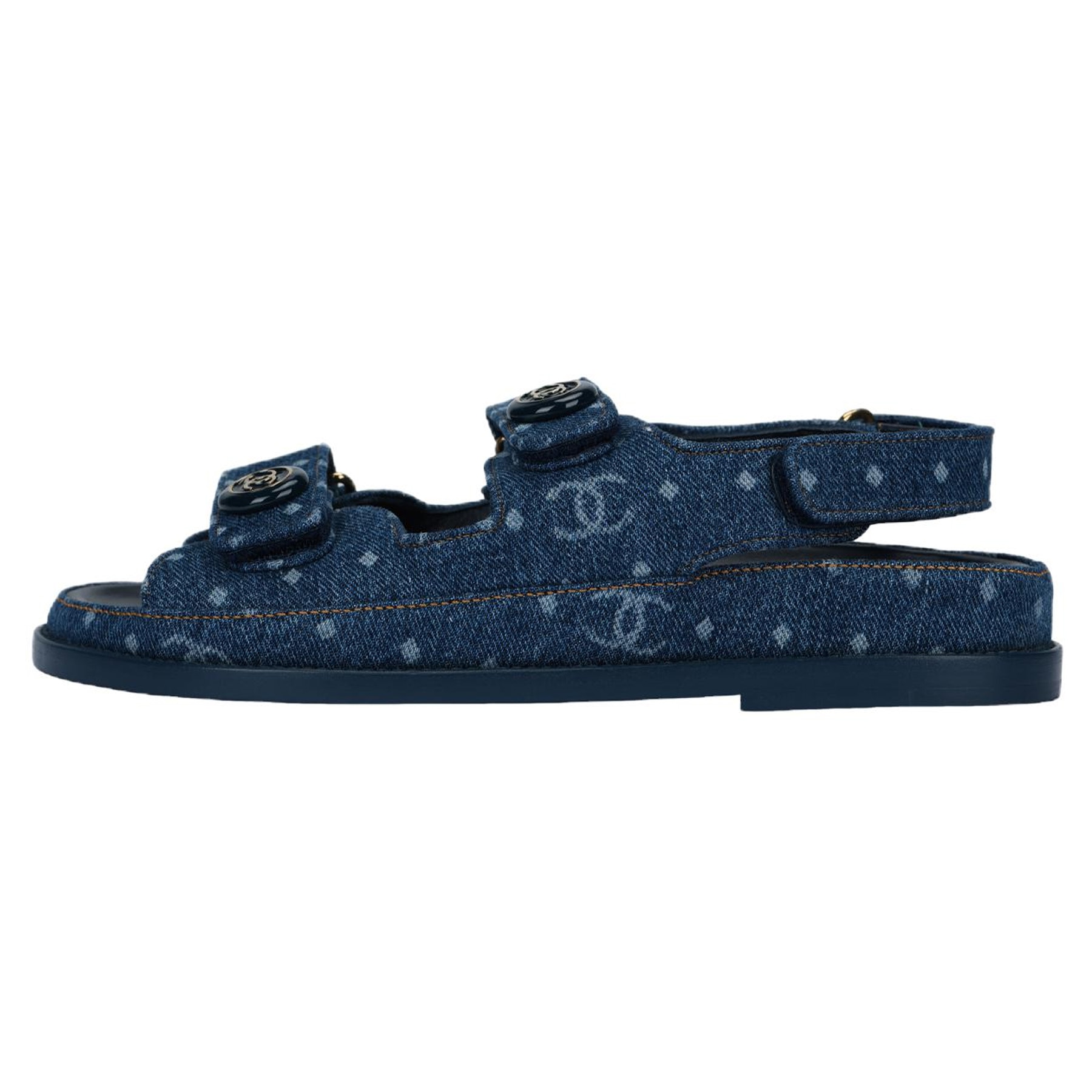 Chanel Sandals Blue
