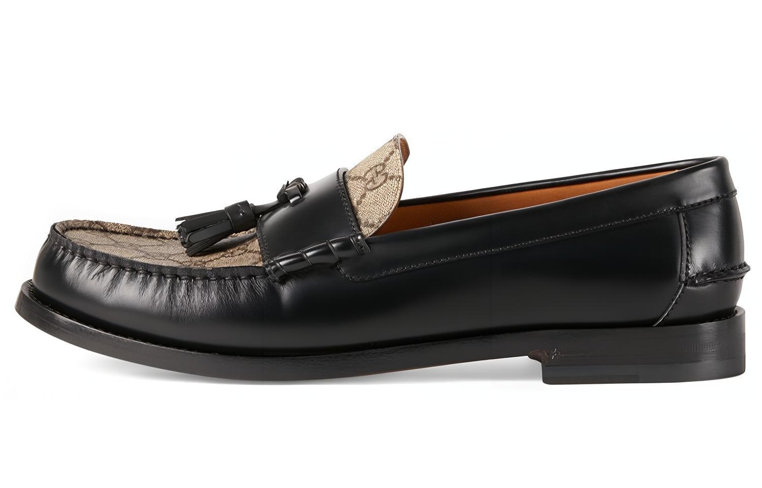 GUCCI/古驰 Gucci GG Loafer Black