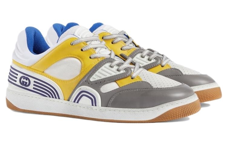 Gucci Basket White Grey Yellow — фото 2