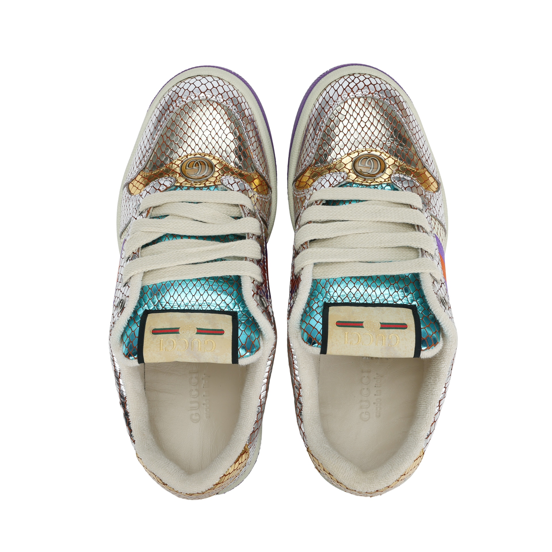 Gucci Screener Silver Purple — фото 2