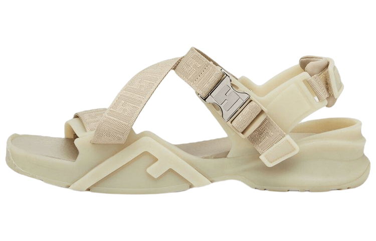 FENDI/芬迪 Fendi Flow Beige Sandals