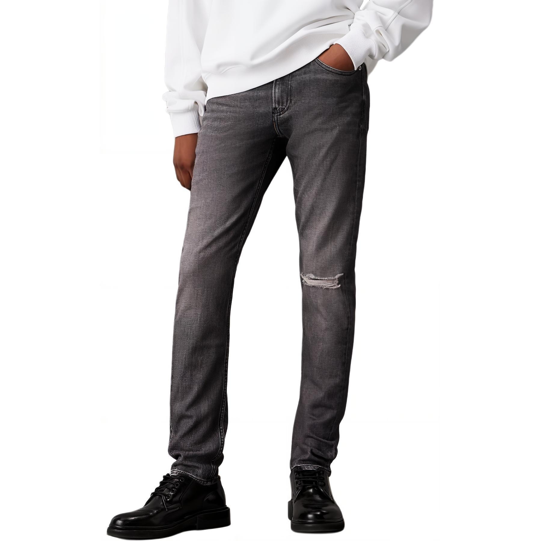 Джинсы Calvin Klein Jeans Slim Tapered Jeans Black