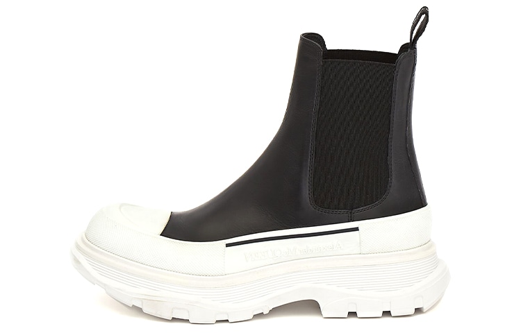 Ботинки Alexander McQueen Tread Slick Chelsea Boots Black