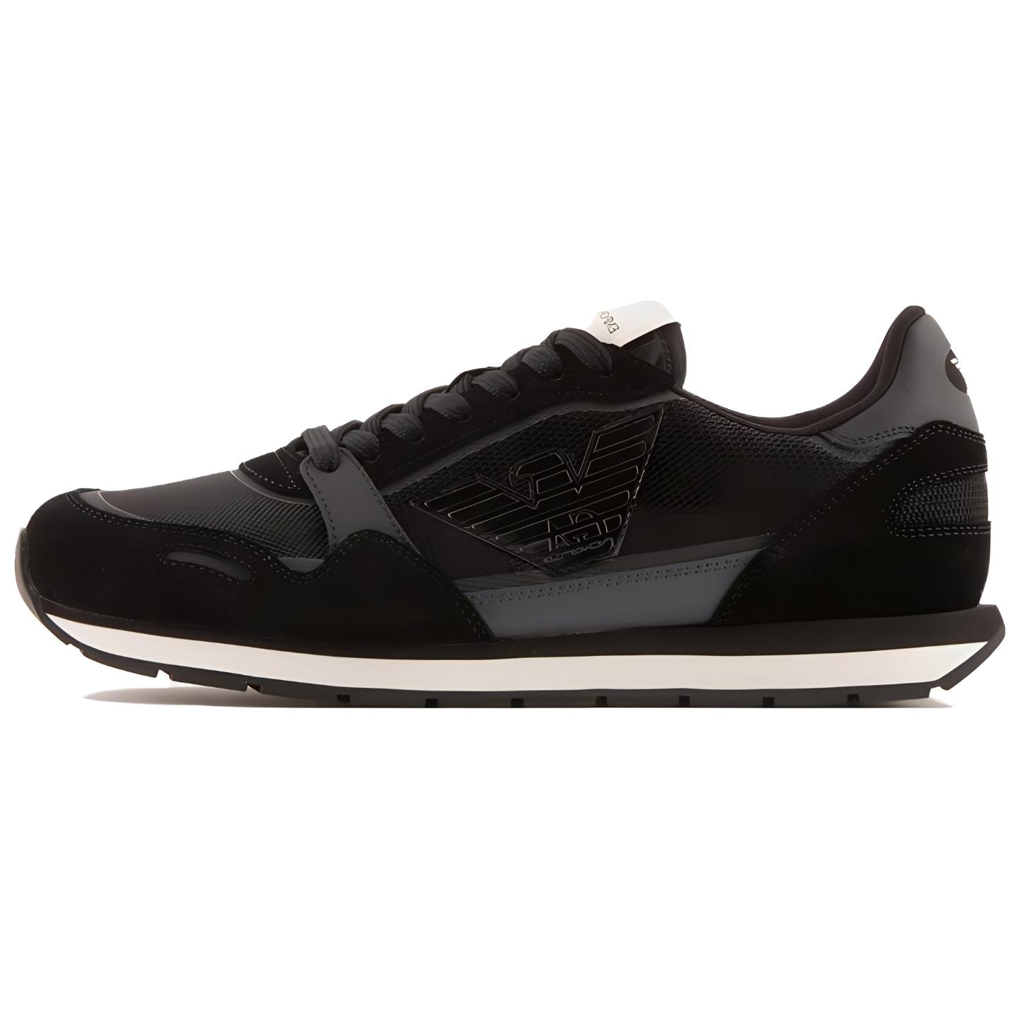 EMPORIO ARMANI/阿玛尼 Emporio Armani Sneakers Black