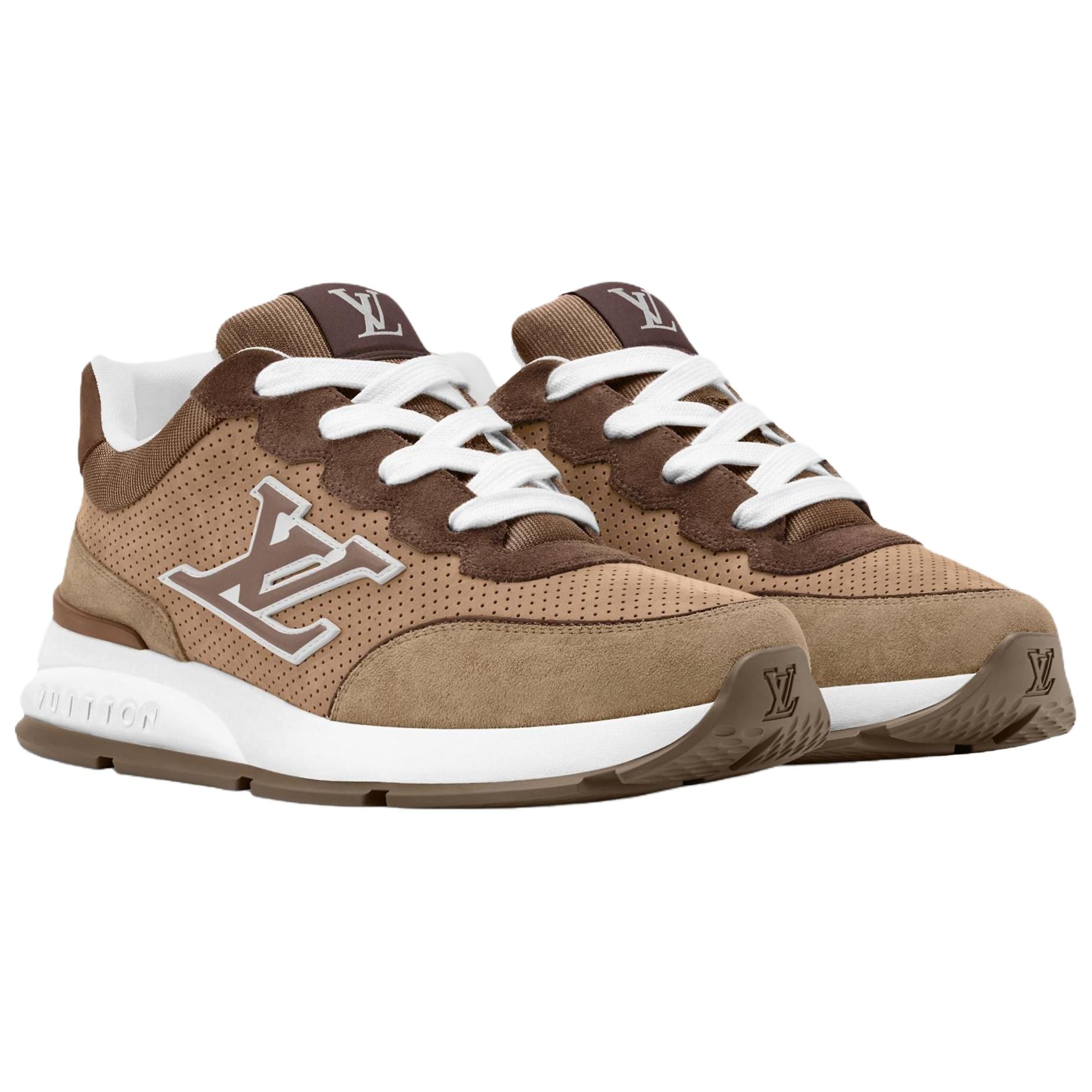 Louis Vuitton Classic Suede Low Top Sneakers Brown — фото 2