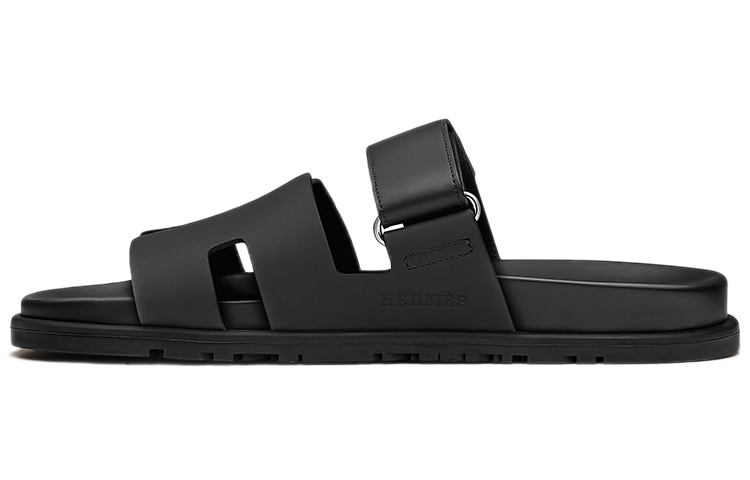 HERMES/爱马仕 Hermes Chypre Sandal Black