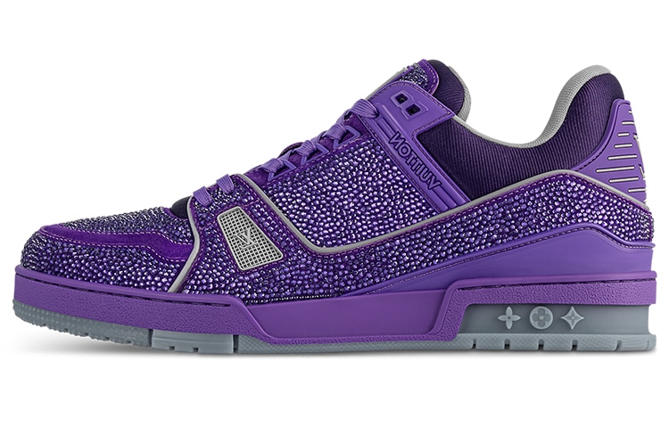 Кроссовки Louis Vuitton Trainer Low Purple