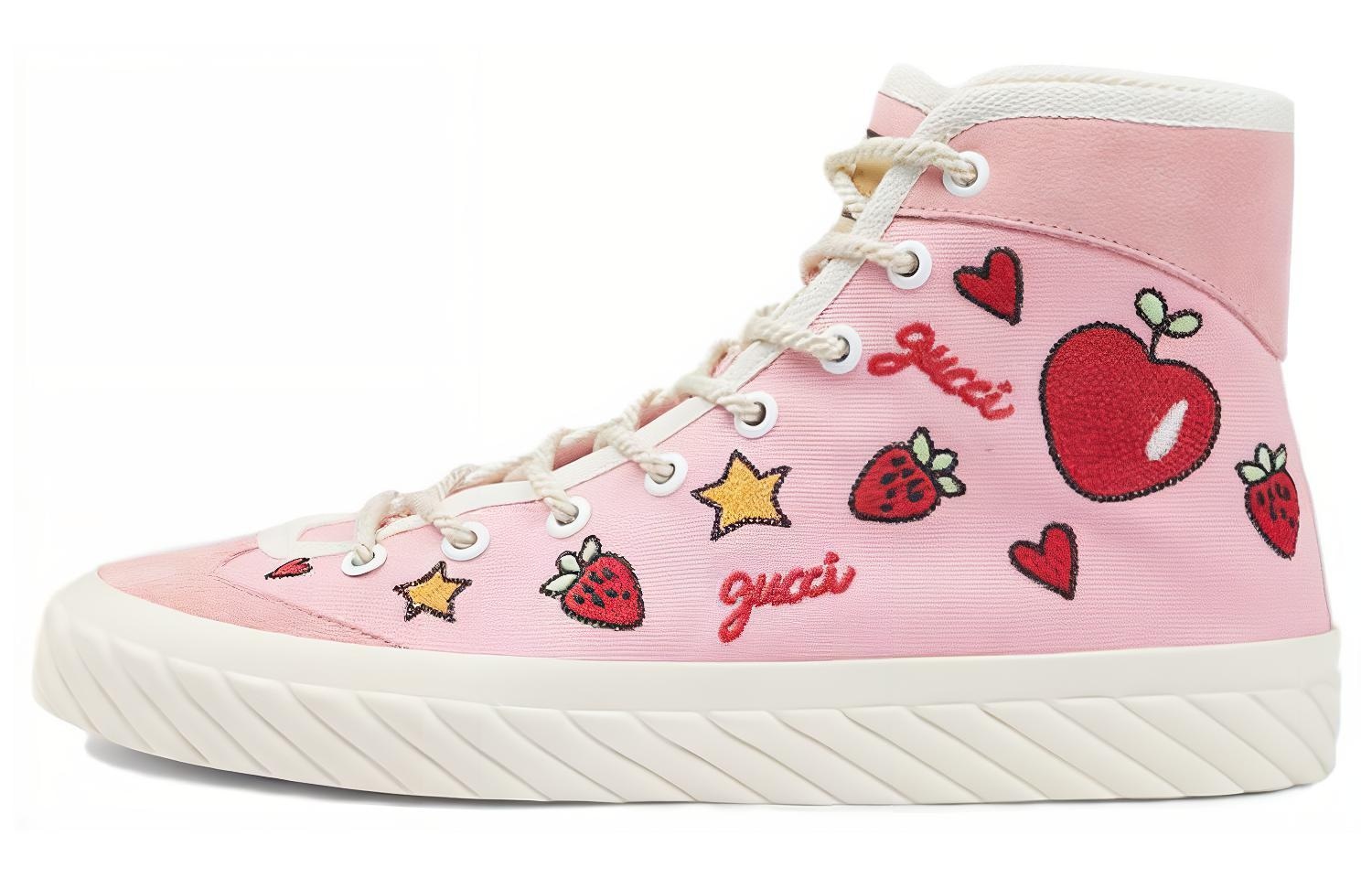 GUCCI/古驰 Gucci Valentine's High-Top Sneakers