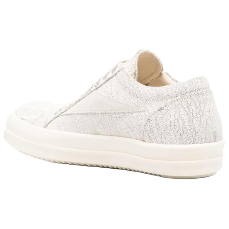 Rick Owens Drkshdw Low Top Sneakers White — фото 3