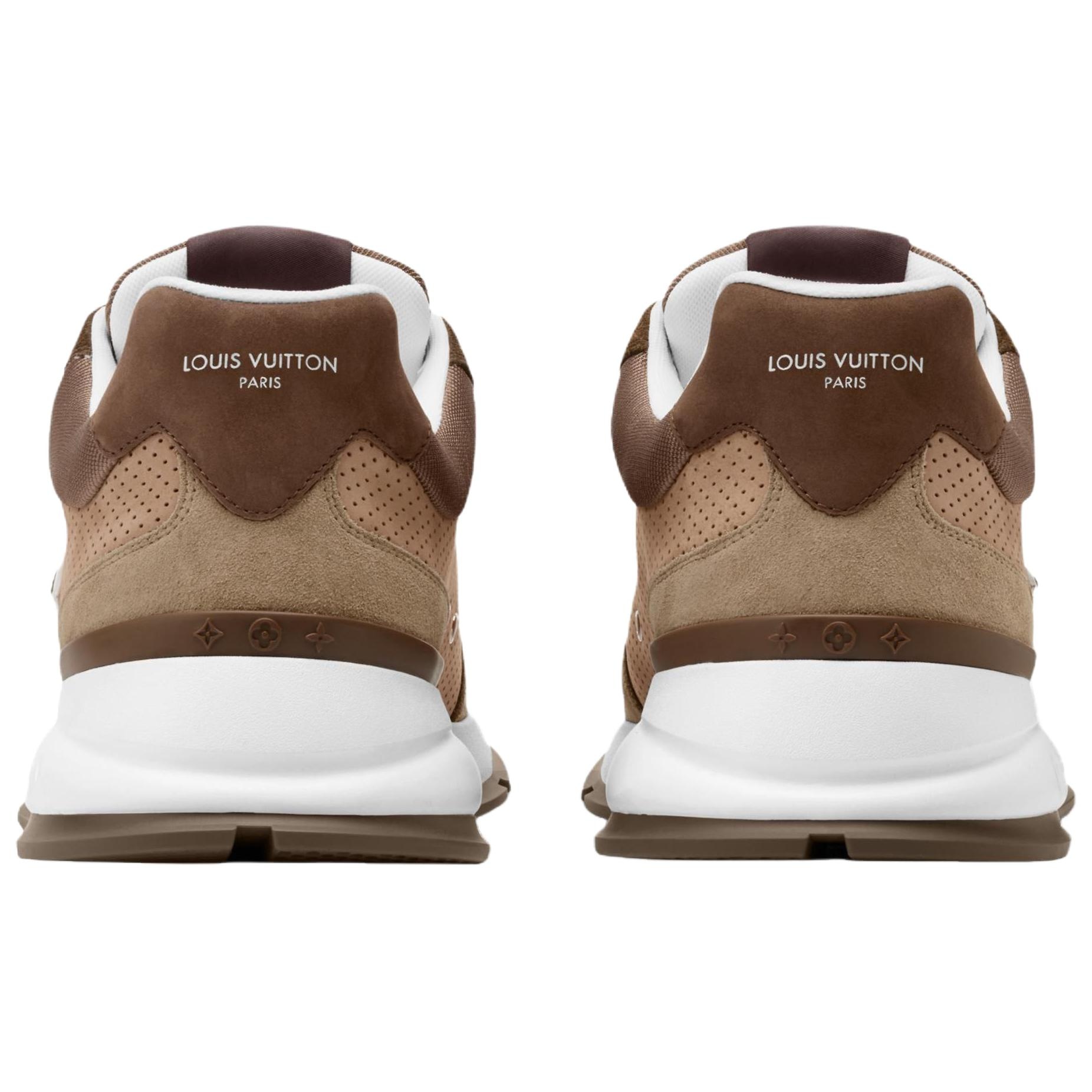 Louis Vuitton Classic Suede Low Top Sneakers Brown — фото 4