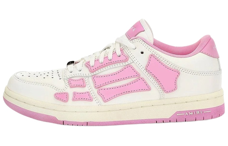 Кроссовки AMIRI Skel-Top Low Pink White