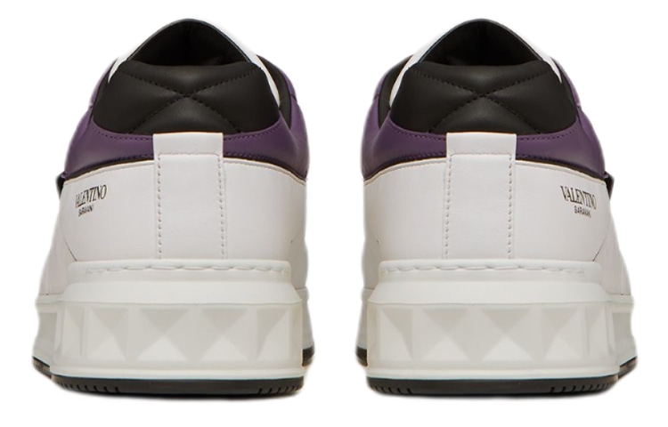 Valentino One Stud White Purple — фото 4