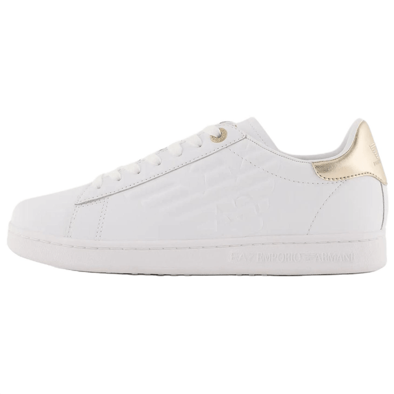Кроссовки Emporio Armani EA7 White Gold