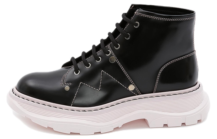 Alexander McQueen Tread Slick Boots Black