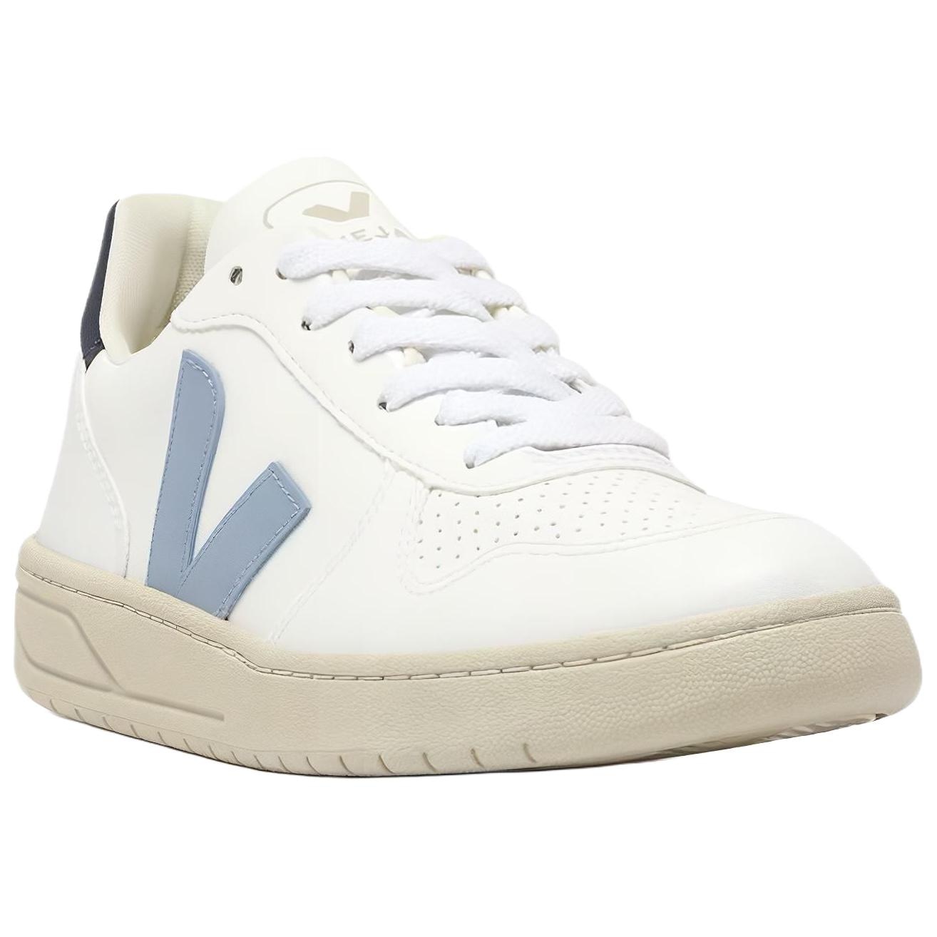 Veja V-10 PU White Blue — фото 2