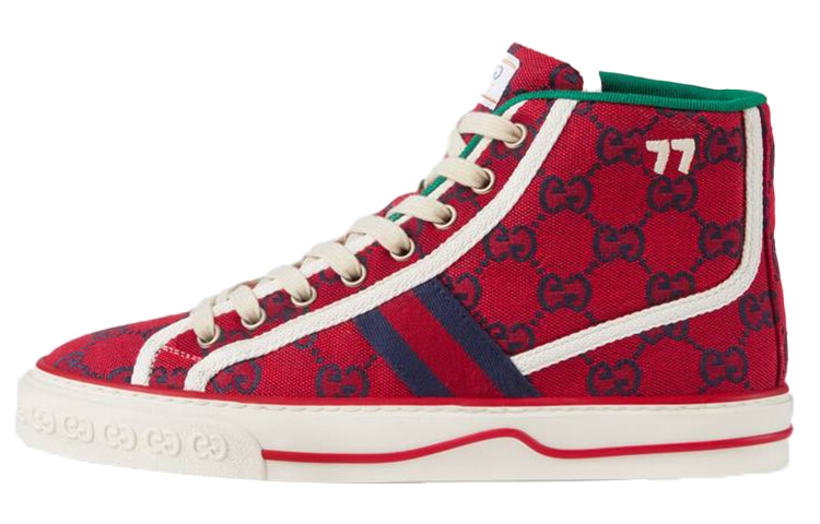 GUCCI/古驰 Gucci Tennis 1977 High Top Red