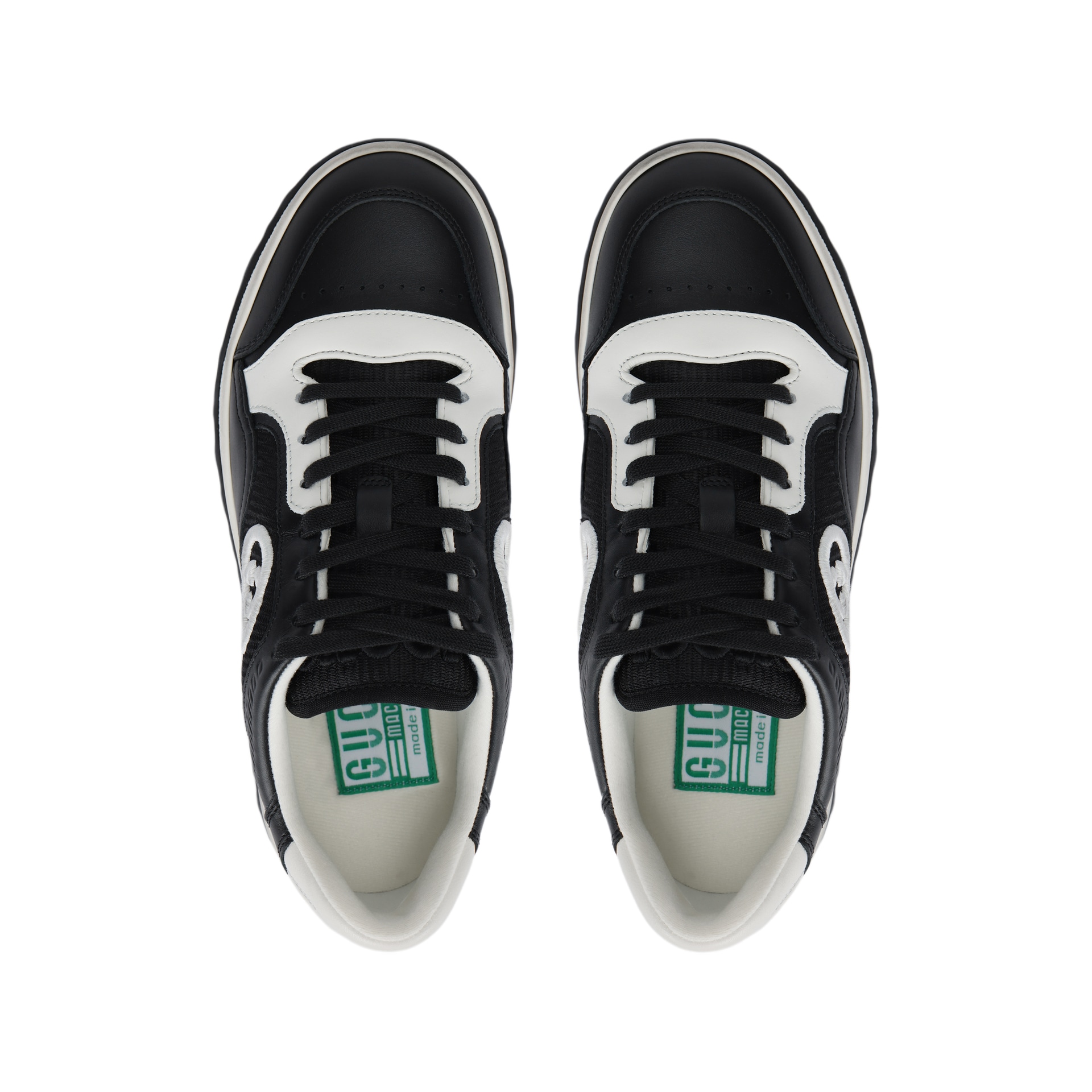 Gucci Low-Top Sneakers Black Distressed — фото 2