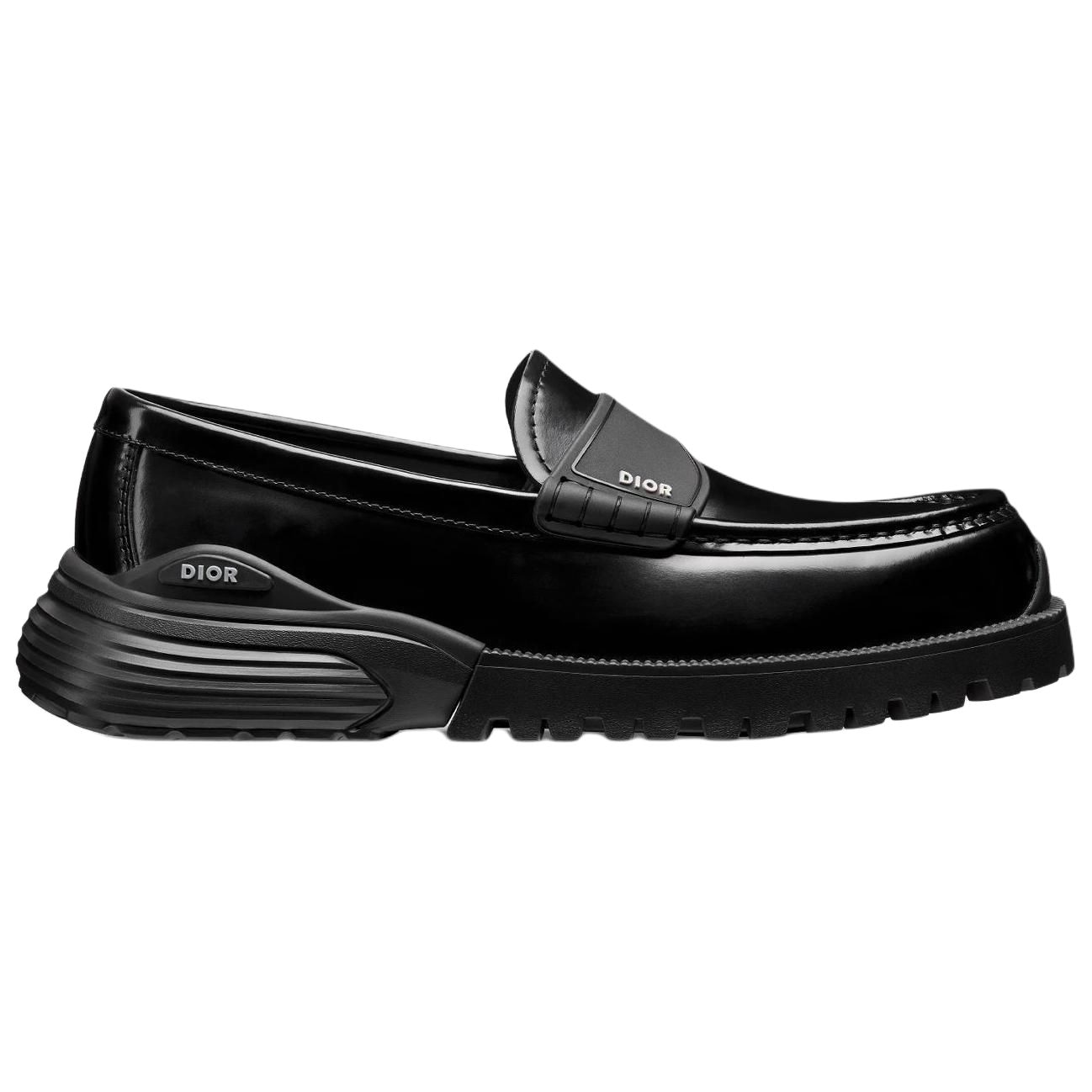 Dior Combat Loafers Black — фото 1