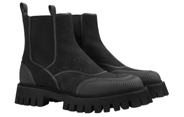 Gucci Chelsea Boots Black — фото 1