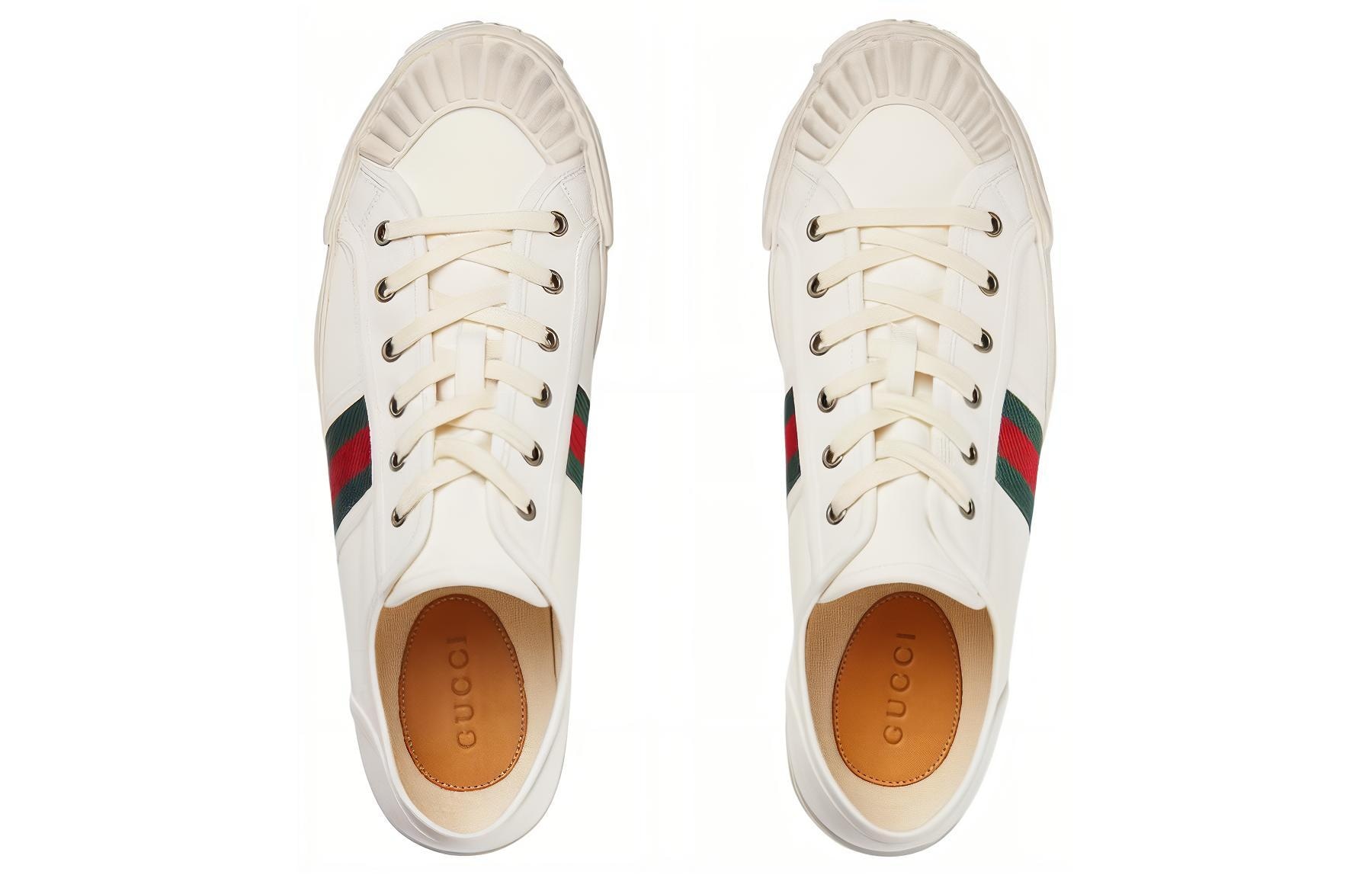 Gucci Low Top Sneakers White — фото 4