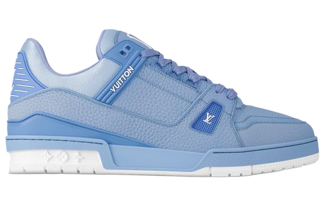 Louis Vuitton Trainer Low Blue — фото 1