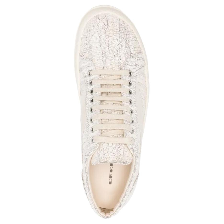 Rick Owens Drkshdw Low Top Sneakers White — фото 4