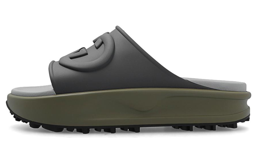 GUCCI/古驰 Gucci Slide Grey