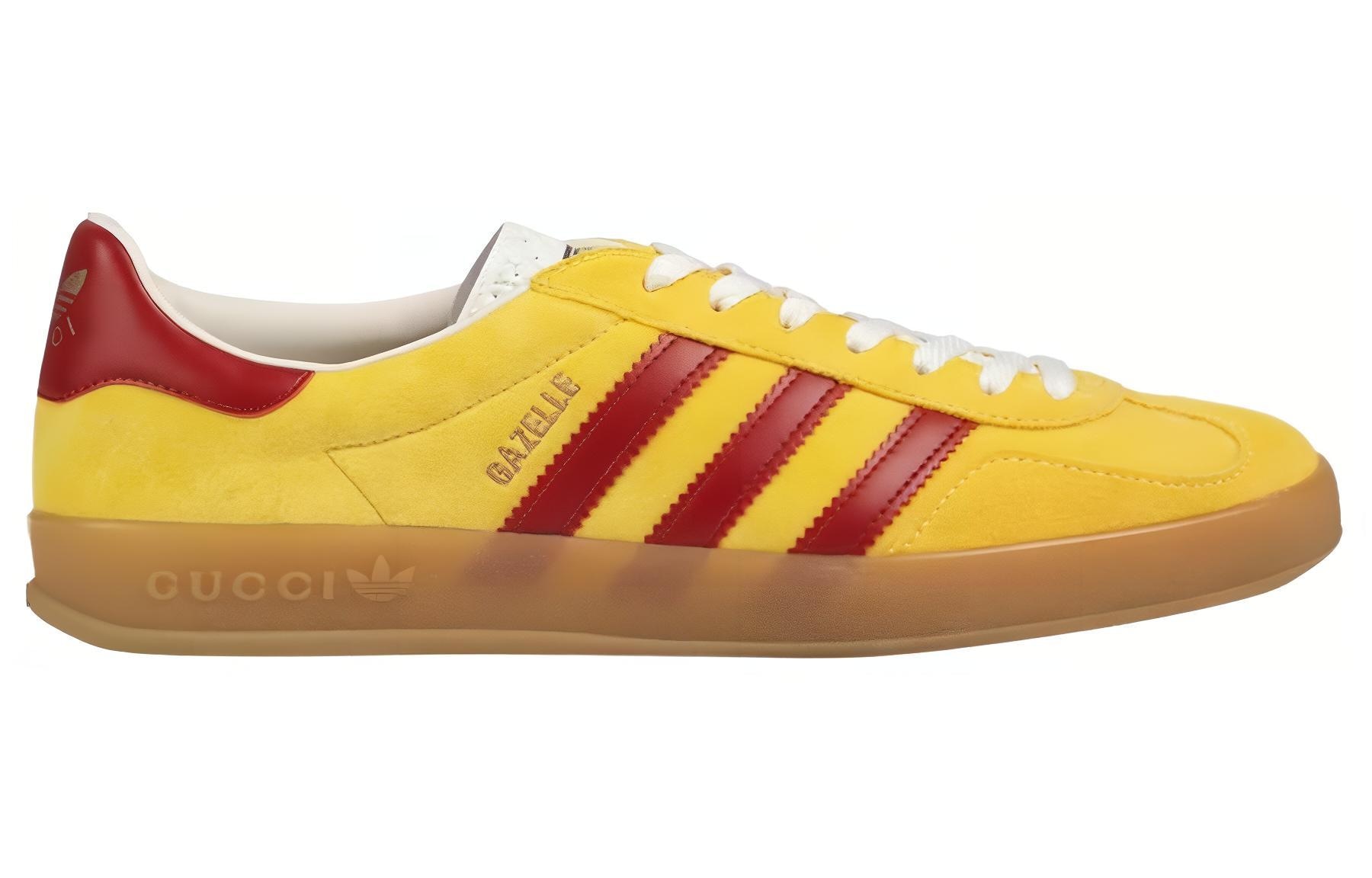 Gucci adidas x Gucci Gazelle Yellow — фото 1