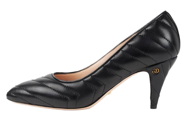Gucci Quilted Pumps Black