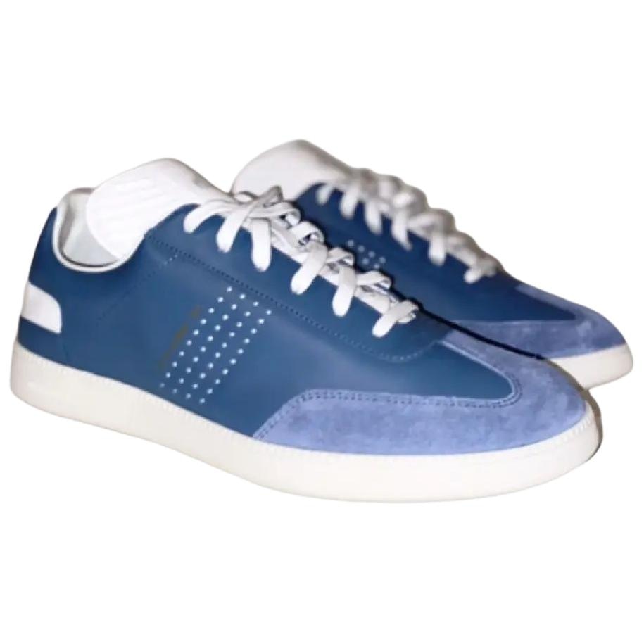 Dior B01 Low Top Sneakers Blue — фото 3