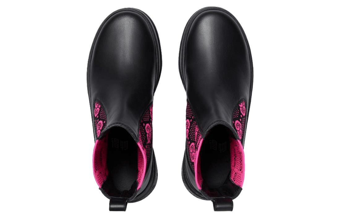 Gucci Chelsea Boots Black Purple — фото 4