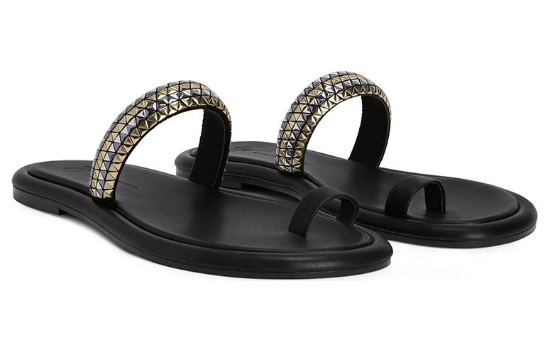 Giuseppe Zanotti GZ Slides Black — фото 1