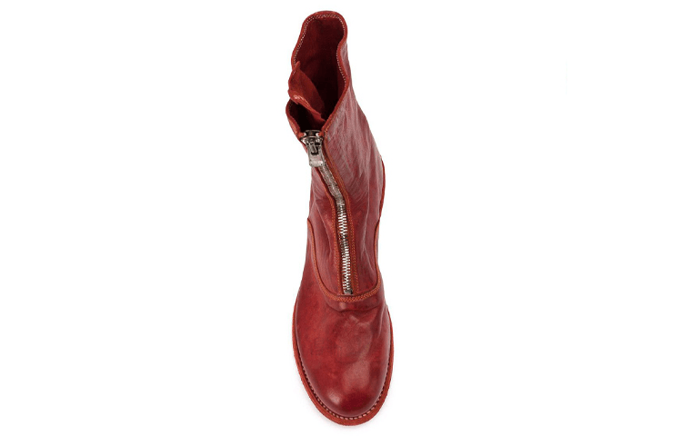 Guidi Ankle Boots Brown Red — фото 4