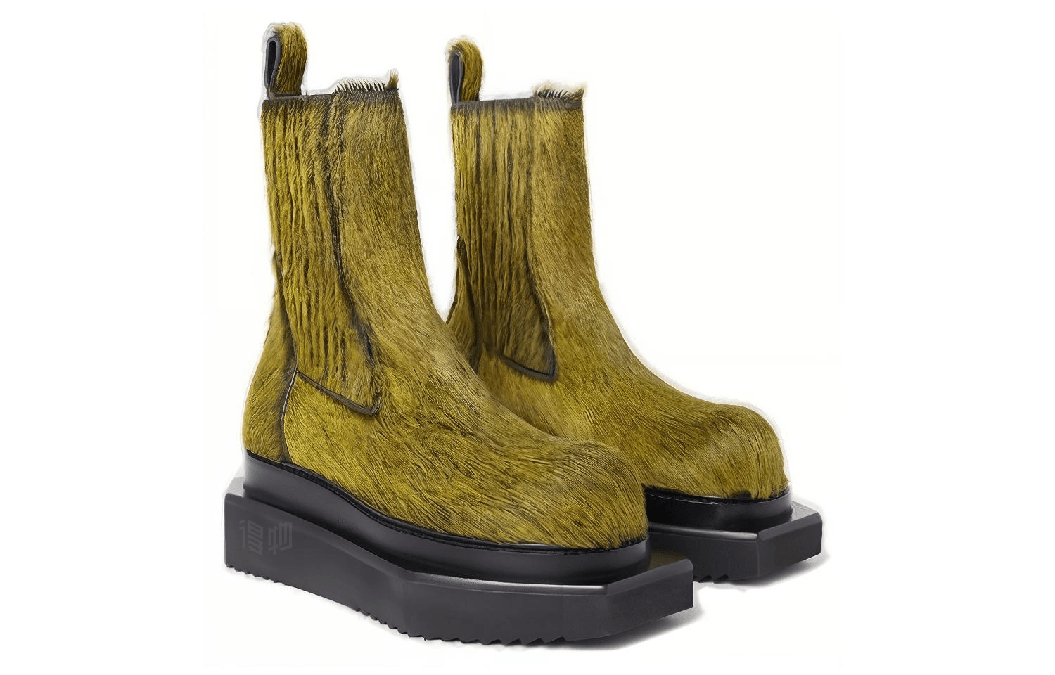Rick Owens Drkshdw Chelsea Boots Green — фото 4