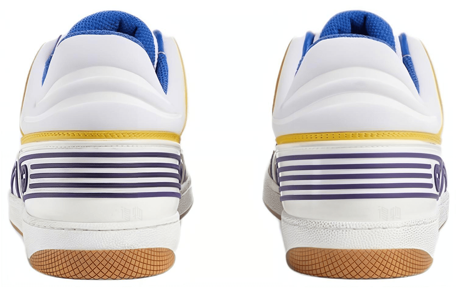 Gucci Basket White Grey Yellow — фото 4