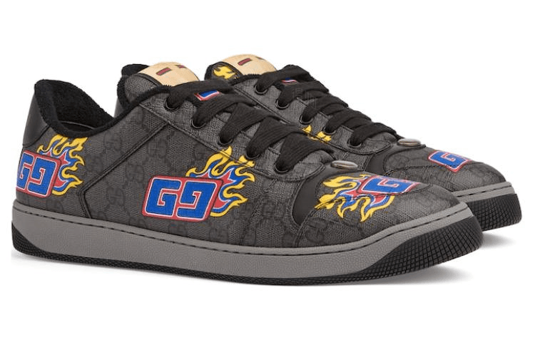 Gucci GG Low Top Sneakers Black — фото 1