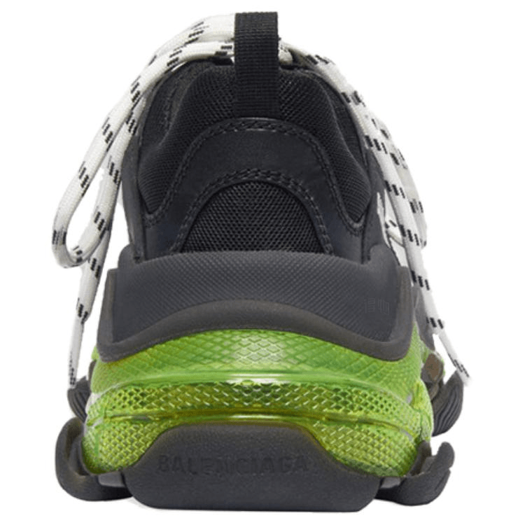Balenciaga Triple S Black Green — фото 3