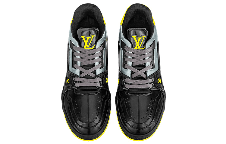 Louis Vuitton Trainer Black Yellow — фото 3