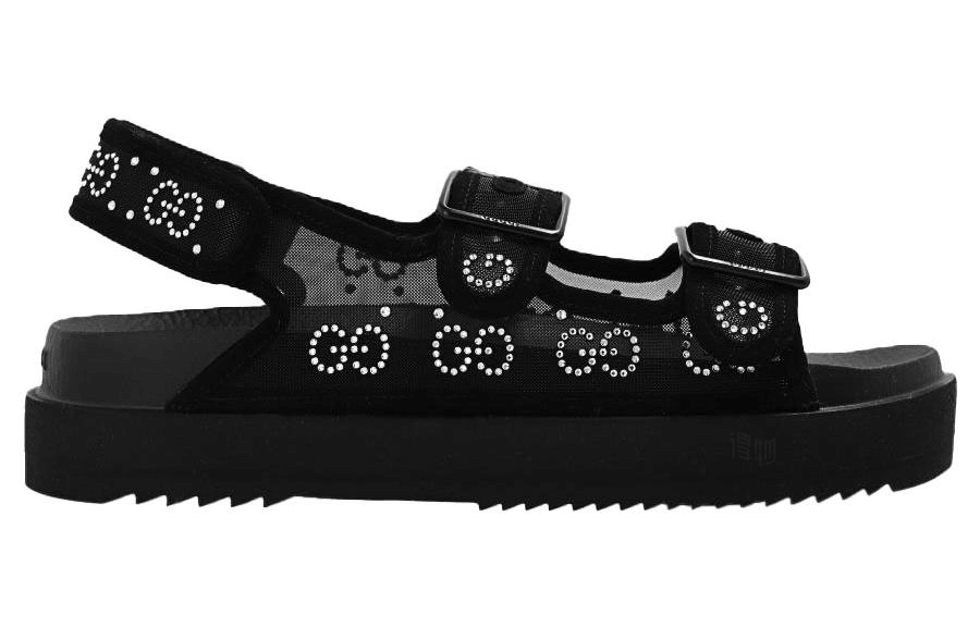 Gucci GG Black Sandals — фото 1