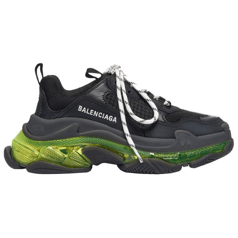 Balenciaga Triple S Black Green — фото 1