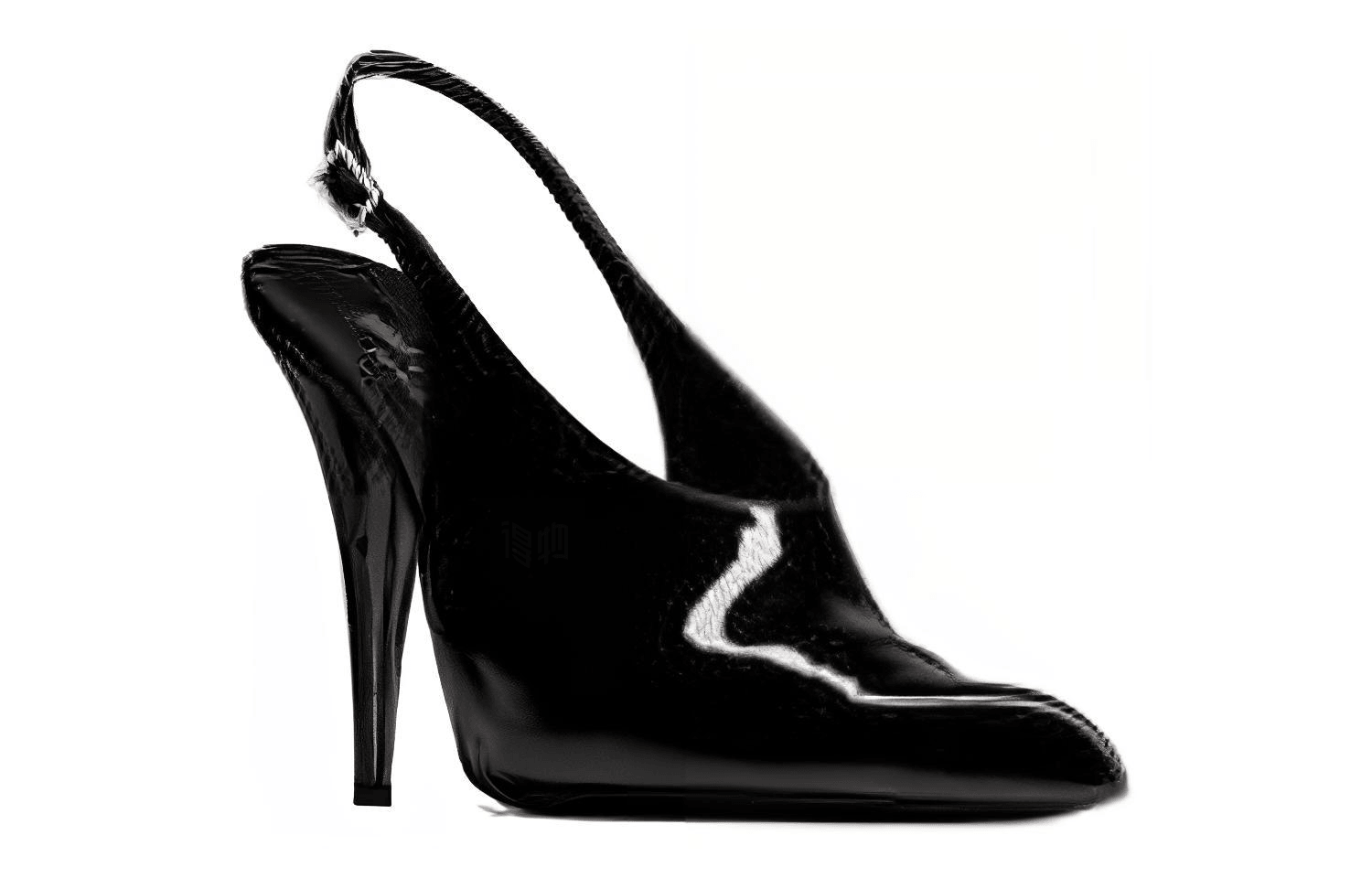 Saint Laurent Heel Black — фото 2