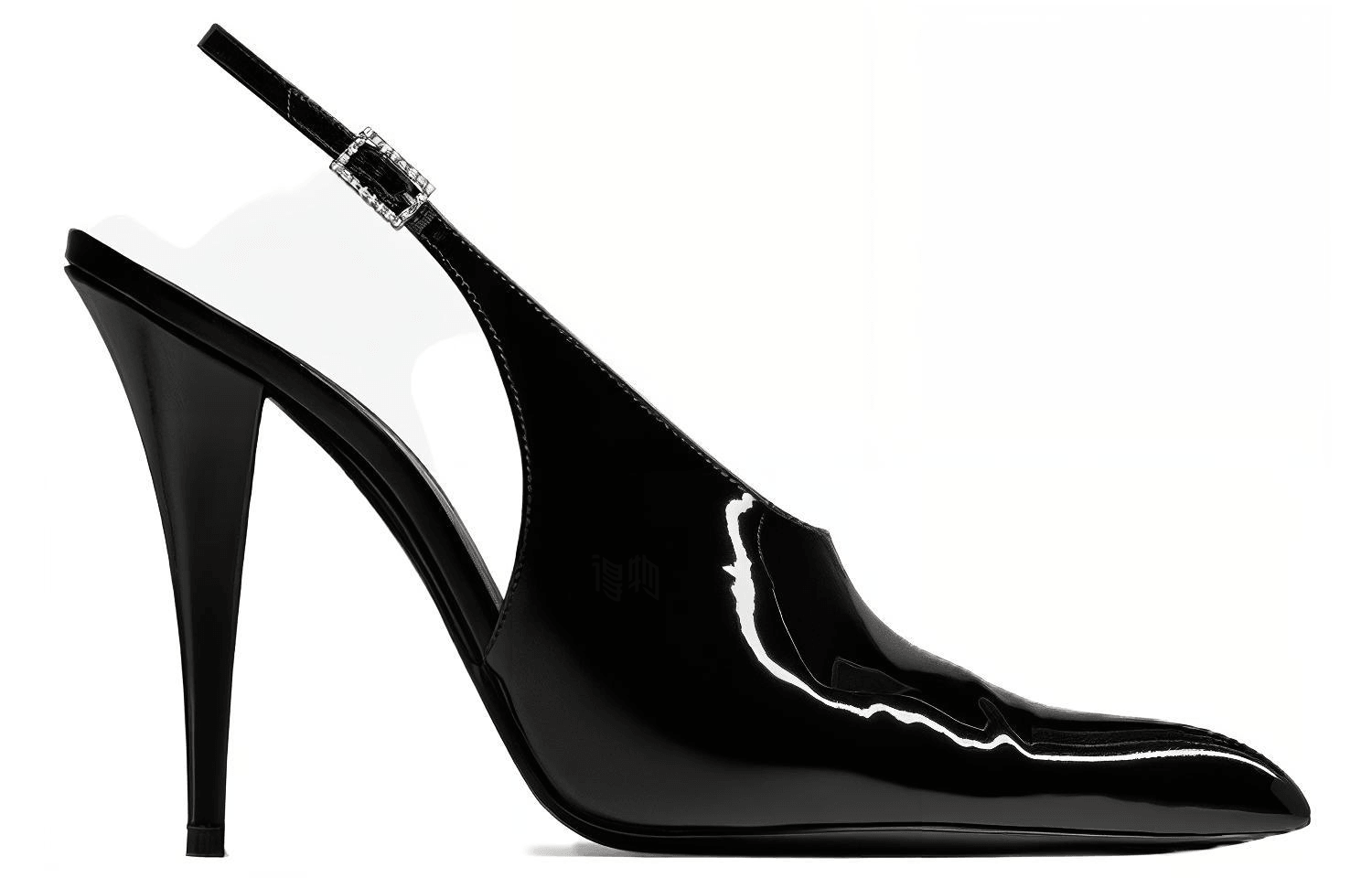 Saint Laurent Heel Black — фото 1